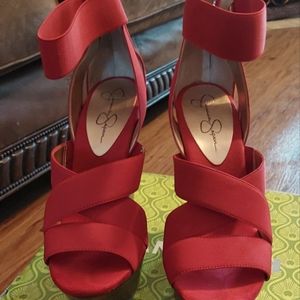 Wedges  Majic red with